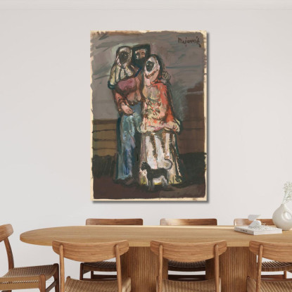 Maschere Cyprián Majerník cmj41 quadro stampato su tela