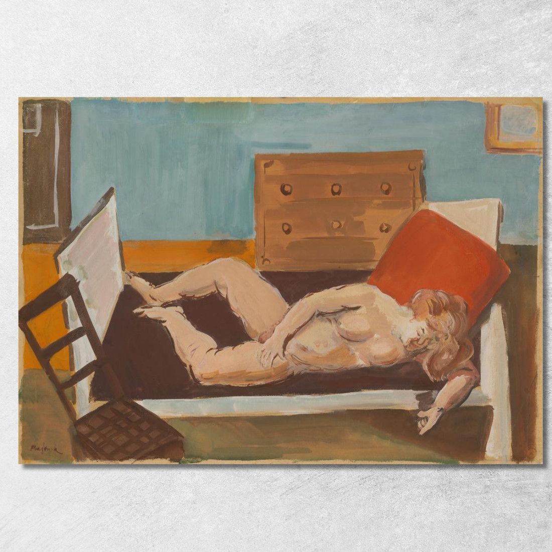 Nudo 3 Cyprián Majerník cmj47 quadro stampato su tela
