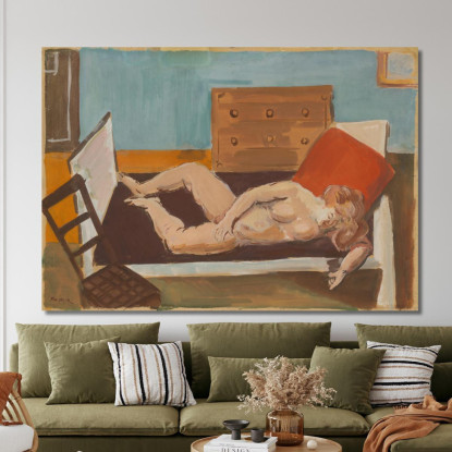 Nudo 3 Cyprián Majerník cmj47 quadro stampato su tela