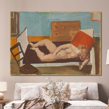 Nudo 3 Cyprián Majerník cmj47 quadro stampato su tela