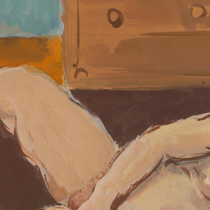 Nudo 3 Cyprián Majerník cmj47 quadro stampato su tela