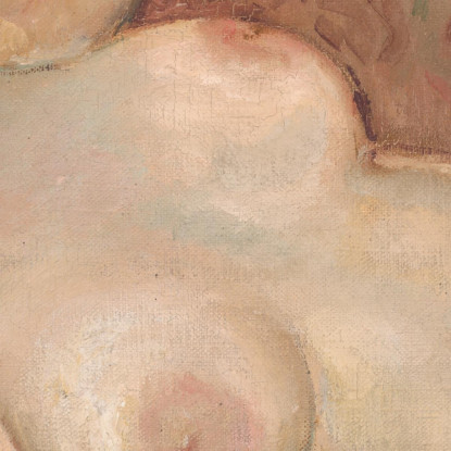 Nudo Disteso Timido Cyprián Majerník cmj54 quadro stampato su tela