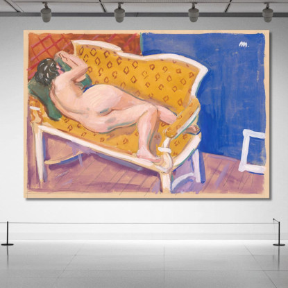 Nudo Disteso 2 Cyprián Majerník cmj55 quadro stampato su tela