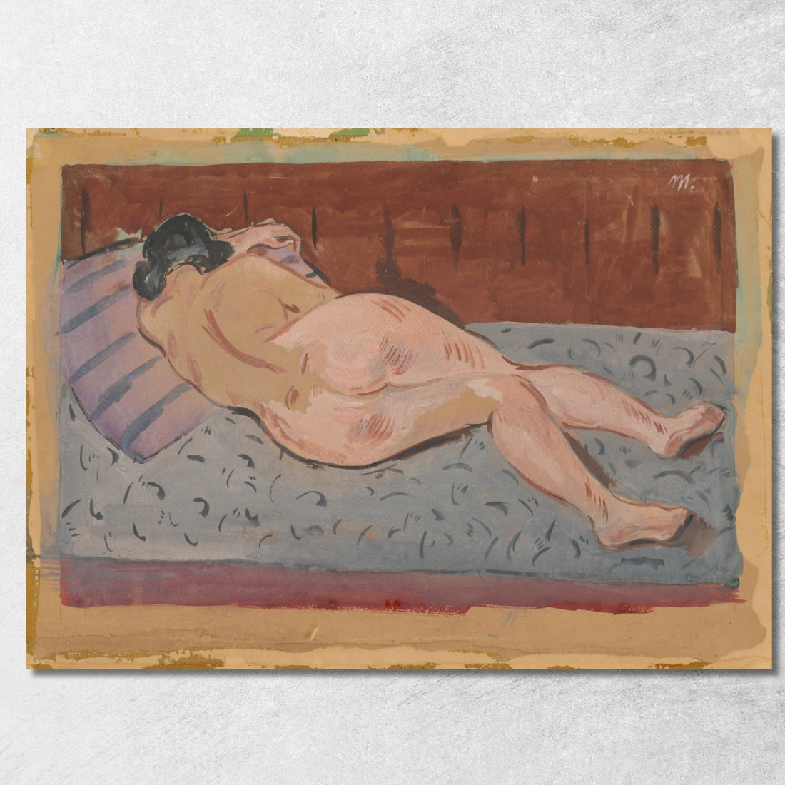 Nudo Disteso 3 Cyprián Majerník cmj56 quadro stampato su tela Nudo Disteso 3 Cyprián Majerník cmj56 quadro stampato su tela