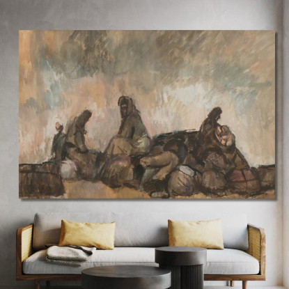 Rifugiati 2 Cyprián Majerník cmj58 quadro stampato su tela