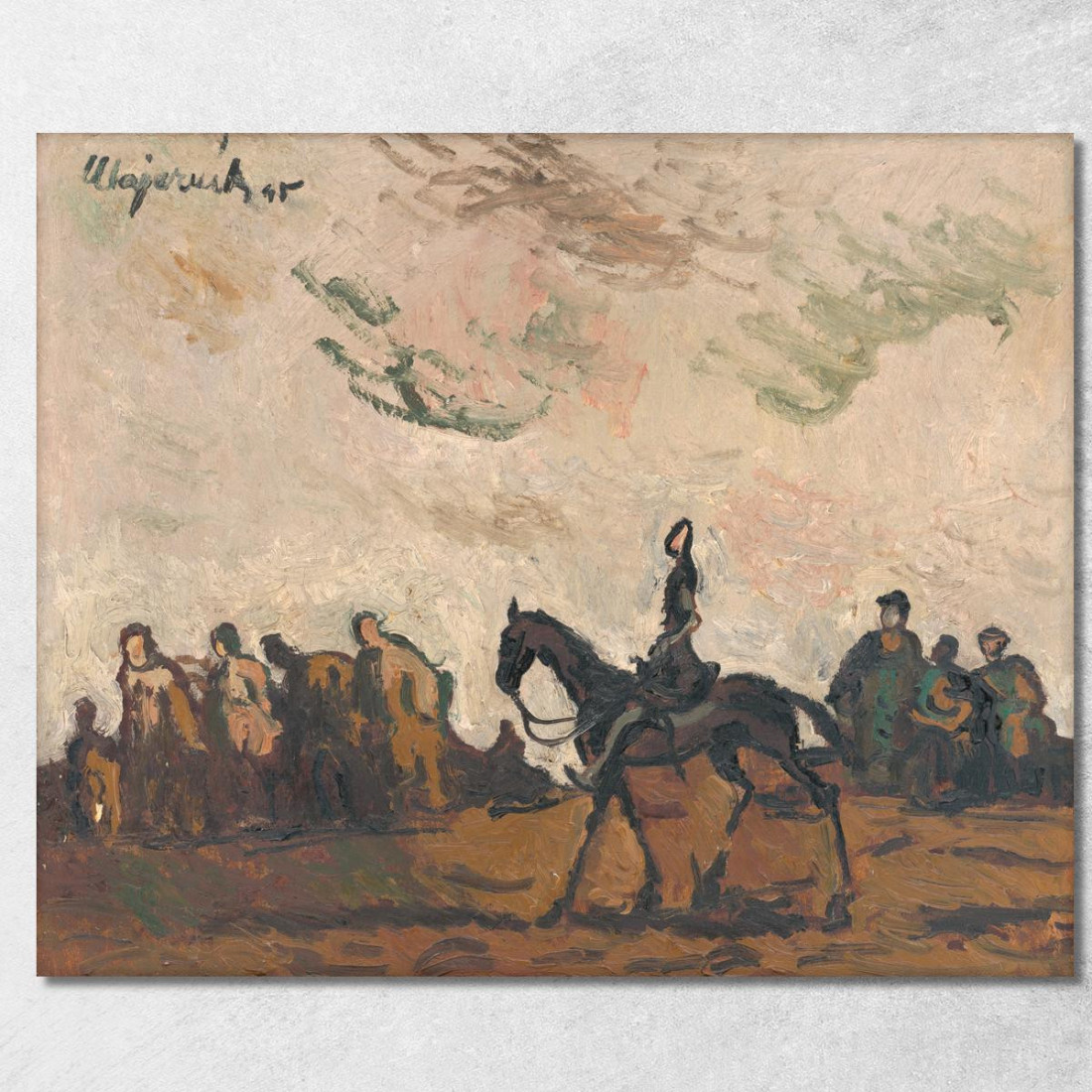 Rifugiati 4 Cyprián Majerník cmj60 quadro stampato su tela Rifugiati 4 Cyprián Majerník cmj60 quadro stampato su tela