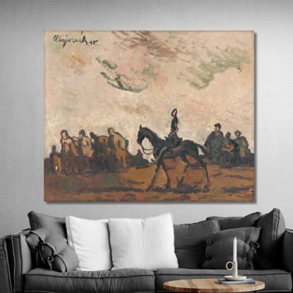 Rifugiati 4 Cyprián Majerník cmj60 quadro stampato su tela