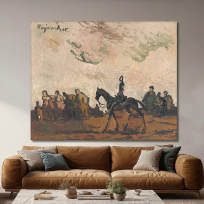 Rifugiati 4 Cyprián Majerník cmj60 quadro stampato su tela