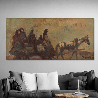 Rifugiati 5 Cyprián Majerník cmj61 quadro stampato su tela
