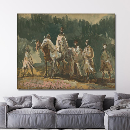 Sonnambuli Cyprián Majerník cmj72 quadro stampato su tela