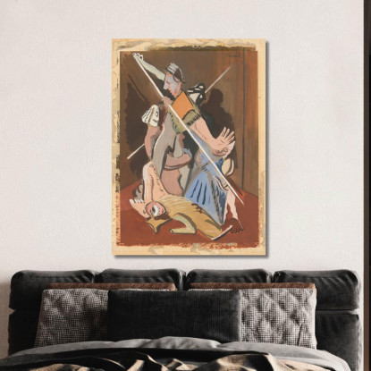 Massacro Della Notte Di San Bartolomeo Cyprián Majerník cmj74 quadro stampato su tela