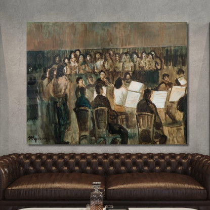 Il Concerto Cyprián Majerník cmj80 quadro stampato su tela