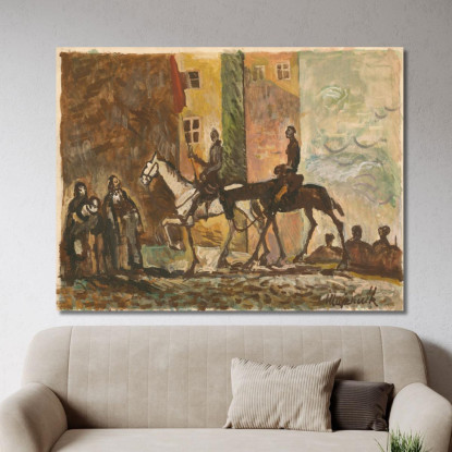 Ritorno Vittorioso Cyprián Majerník cmj91 quadro stampato su tela