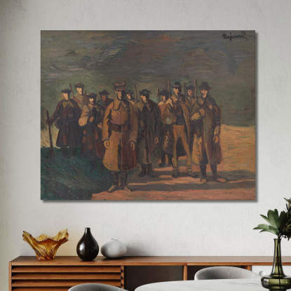 Orologio Cyprián Majerník cmj93 quadro stampato su tela