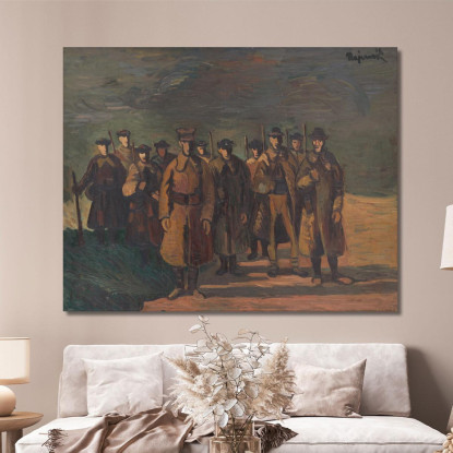 Orologio Cyprián Majerník cmj93 quadro stampato su tela