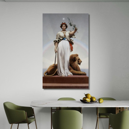 La Repubblica Jean-Léon Gérôme jlg69 quadro stampato su tela