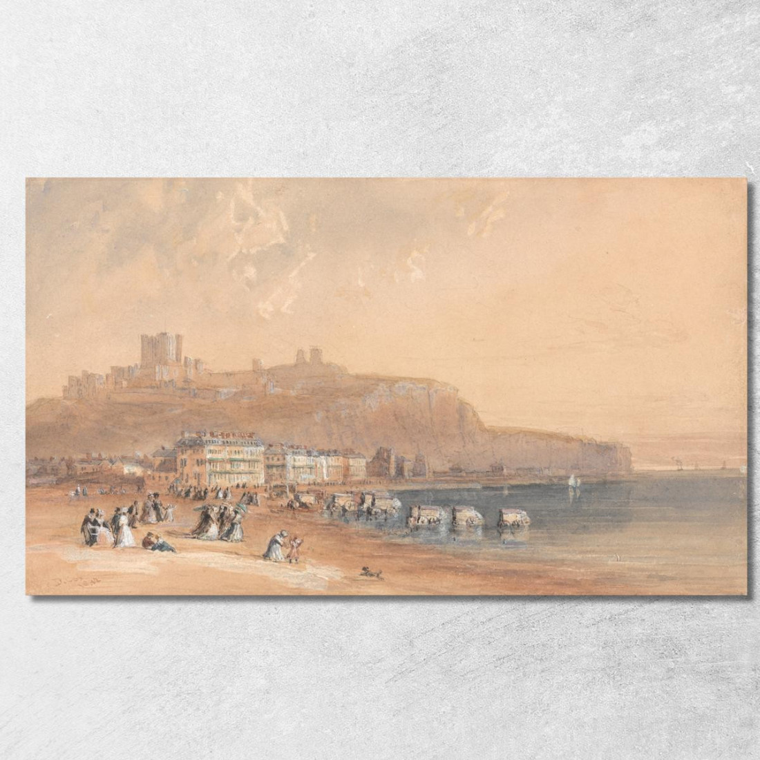 Dover David Cox dcx11 quadro stampato su tela Dover David Cox dcx11 quadro stampato su tela