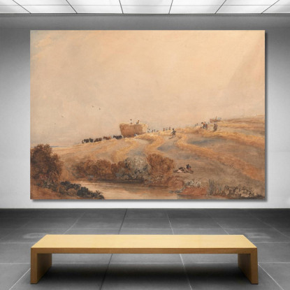 Fienagione David Cox dcx23 quadro stampato su tela