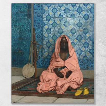 Il Bardo Oscuro Jean-Léon Gérôme jlg72 quadro stampato su tela