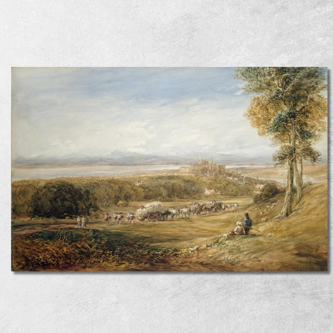 Lancaster: Pace E Guerra David Cox dcx26 quadro stampato su tela Lancaster: Pace E Guerra David Cox dcx26 quadro stampato su tela