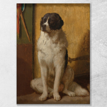L'Attesa Jean-Léon Gérôme jlg83 quadro stampato su tela