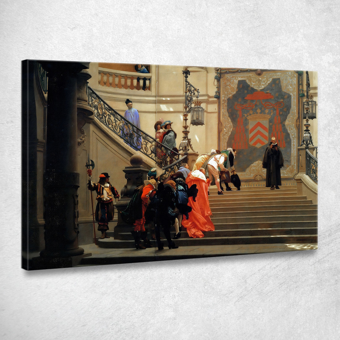 L'Eminenza Grigia Jean-Léon Gérôme jlg84 quadro stampato su tela L'Eminenza Grigia Jean-Léon Gérôme jlg84 quadro stampato su tela