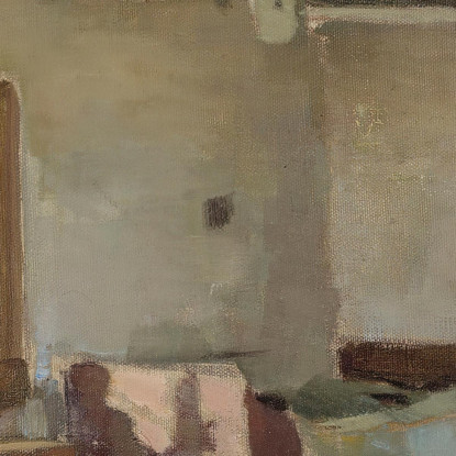 Interior Eero Järnefelt ejr14 cuadro en lienzo