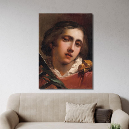 San Lorenzo Gaetano Gandolfi ggn9 quadro stampato su tela