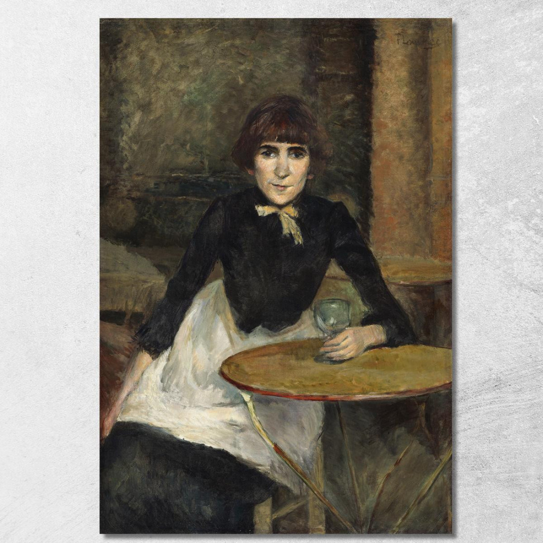 Alla Bastiglia Jeanne Wenz Henri de Toulouse-Lautrec htl2 quadro stampato su tela Alla Bastiglia Jeanne Wenz Henri de Toulouse-Lautrec htl2 quadro stampato su tela