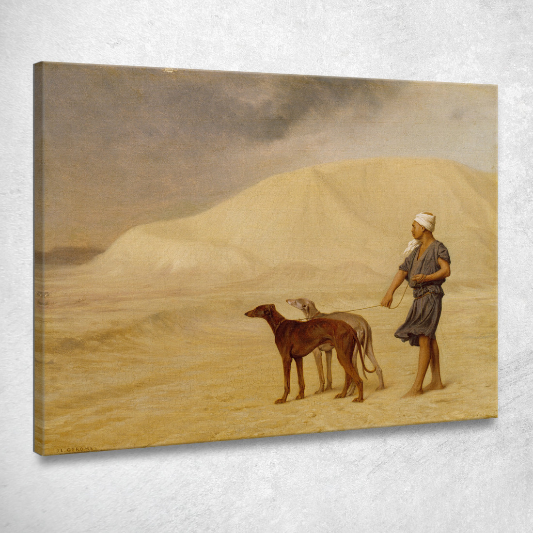 Nel Deserto Jean-Léon Gérôme jlg92 quadro stampato su tela Nel Deserto Jean-Léon Gérôme jlg92 quadro stampato su tela