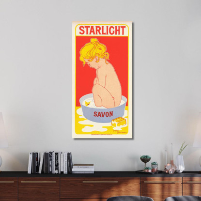 Sapone Starlight Henri Georges Meunier hgm17 quadro stampato su tela
