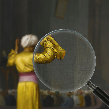 Preghiera Nella Moschea Jean-Léon Gérôme jlg107 quadro stampato su tela