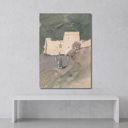 Una Cittadella Moresca Hercules Brabazon Brabazon hbb6 quadro stampato su tela