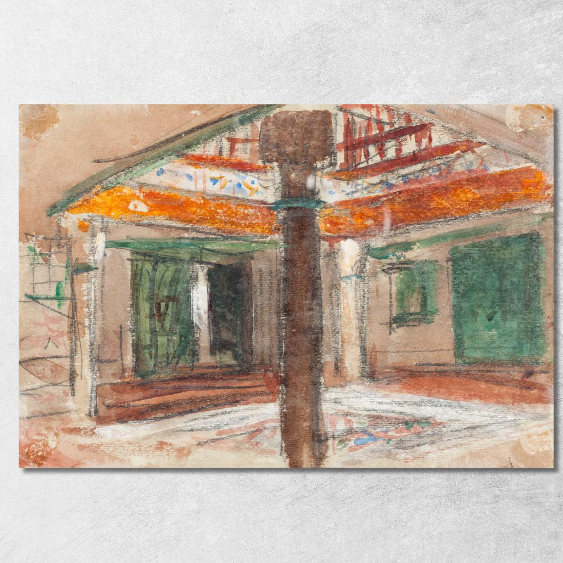 Interno Di Un Palazzo Esotico Hercules Brabazon Brabazon hbb34 quadro stampato su tela Interno Di Un Palazzo Esotico Hercules Brabazon Brabazon hbb34 quadro stampato su tela