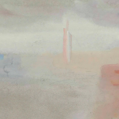 Venezia Omaggio A Turner Hercules Brabazon Brabazon hbb74 quadro stampato su tela