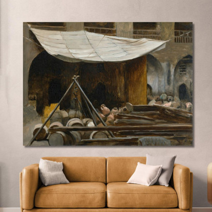 La Cittadella Acri Jean-Léon Gérôme jlg130 quadro stampato su tela