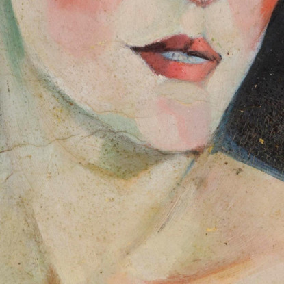 Ritratto Di Donna Konrad Mägi kmg18 quadro stampato su tela
