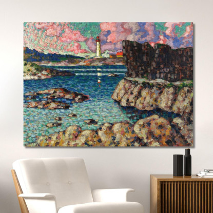 Paesaggio Di Vilsandi Konrad Mägi kmg32 quadro stampato su tela