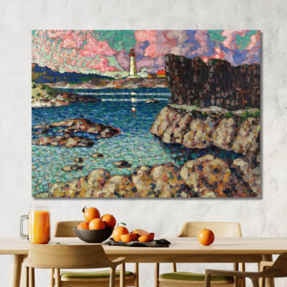 Paesaggio Di Vilsandi Konrad Mägi kmg32 quadro stampato su tela