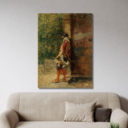 Cavaliere Mariano Fortuny Marsal mfm18 quadro stampato su tela
