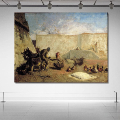 Maniscalco Marocchino Mariano Fortuny Marsal mfm30 quadro stampato su tela