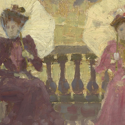 Nel Parco Maurice Prendergast mpr23 quadro stampato su tela