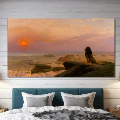 Le Due Maestà Le Due Maestà Jean-Léon Gérôme jlg150 quadro stampato su tela