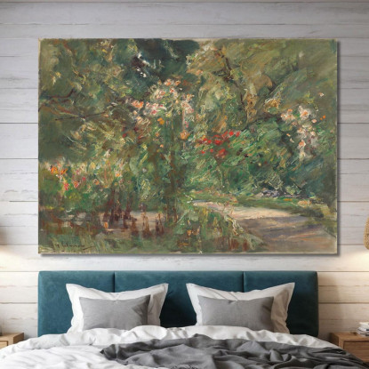 Piante Da Fiore Nel Giardino Utile Verso Nord-Ovest Max Liebermann mlb14 quadro stampato su tela