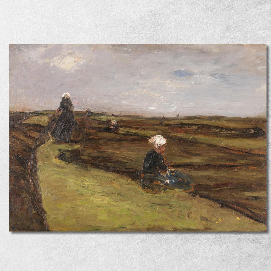 Le Riparatrici Di Reti Max Liebermann mlb33 quadro stampato su tela Le Riparatrici Di Reti Max Liebermann mlb33 quadro stampato su tela