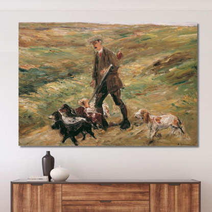 Cacciatore Nelle Dune Max Liebermann mlb45 quadro stampato su tela