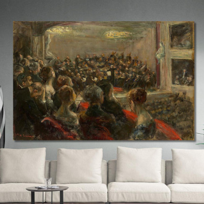 Concerto All'Opera Max Liebermann mlb51 quadro stampato su tela