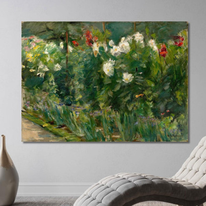 Fiori Rossi E Bianchi Verso Sud-Est Max Liebermann mlb70 quadro stampato su tela