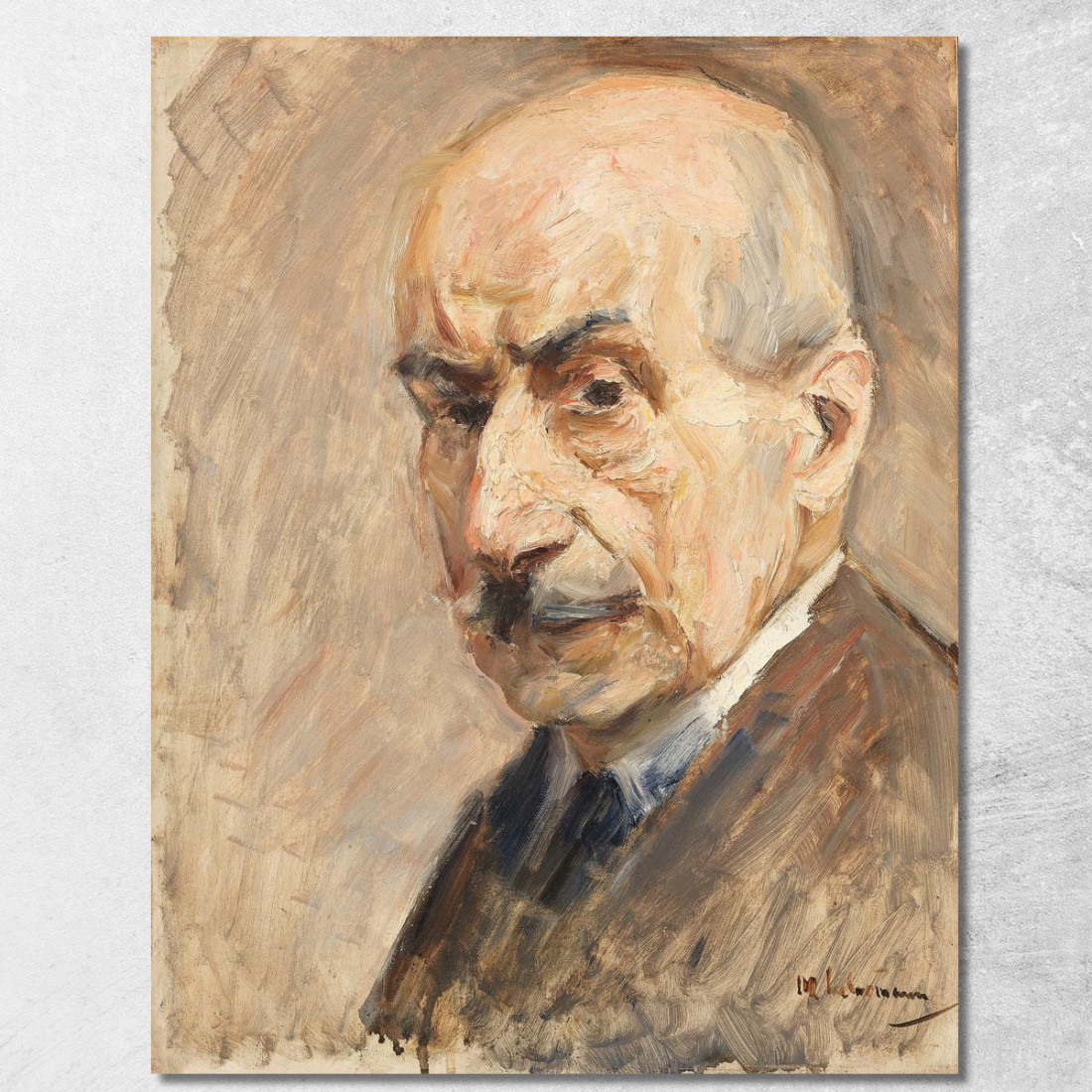 Autoritratto Max Liebermann mlb77 quadro stampato su tela Autoritratto Max Liebermann mlb77 quadro stampato su tela