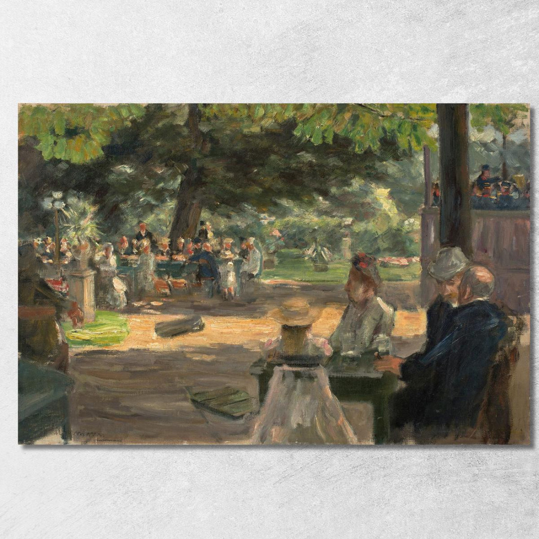 Studio Per Il Giardino Del Ristorante A Leida Max Liebermann mlb80 quadro stampato su tela Studio Per Il Giardino Del Ristorante A Leida Max Liebermann mlb80 quadro stampato su tela
